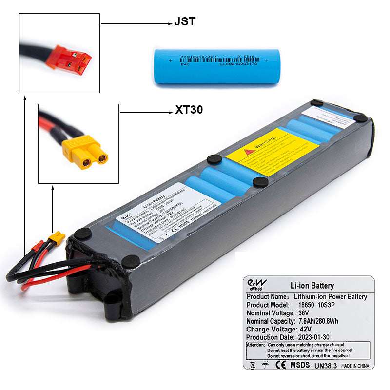 Batterie 7.8Ah 36V compatible copies de Xiaomi m365
