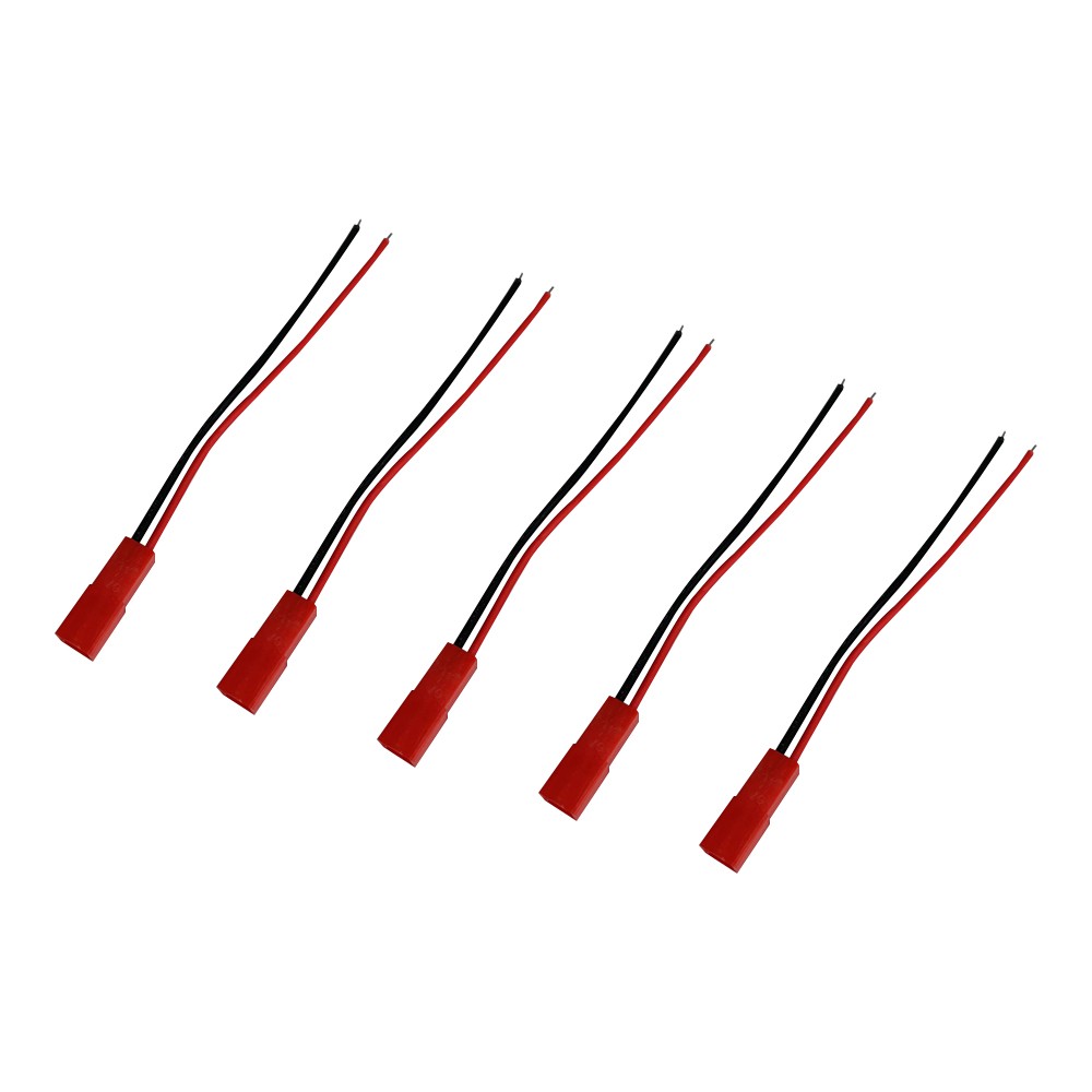 Câble connecteur prise JST syp 2 pin femelle / male x5