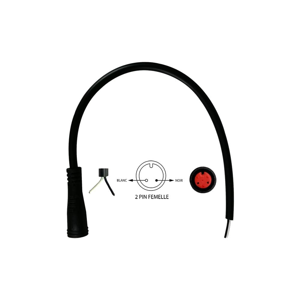 Connecteur étanche 2 à 6Pins Male ou Femelle