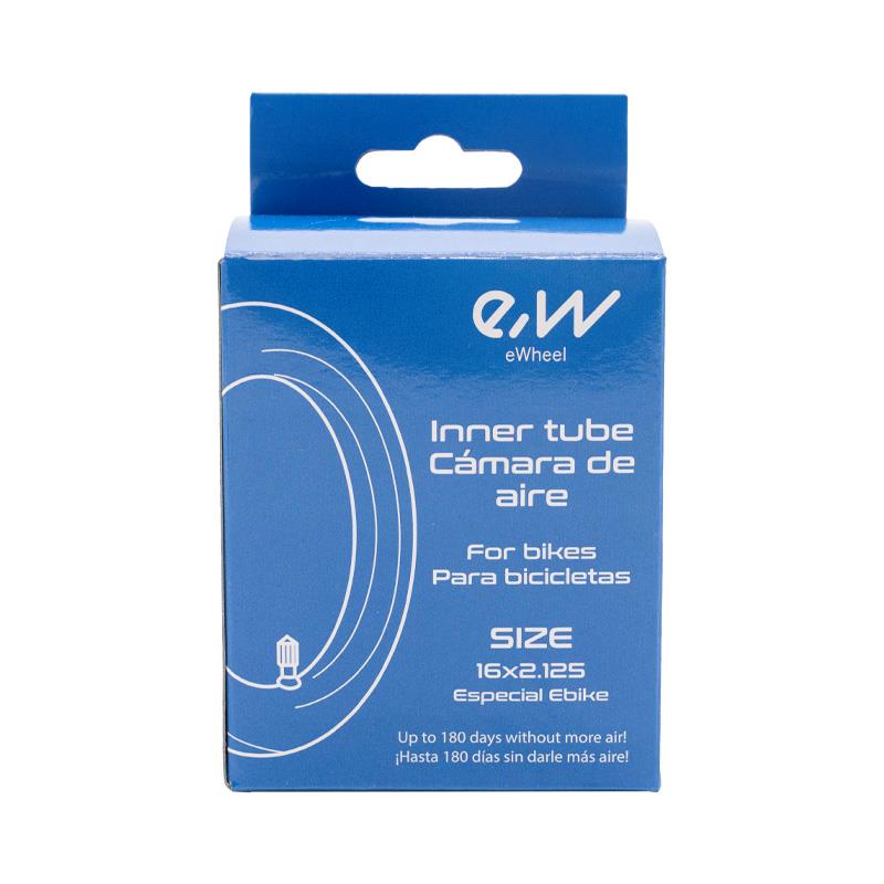 Chambre à air 16x2,125 VC 90x90º Ewheel Miscooter
