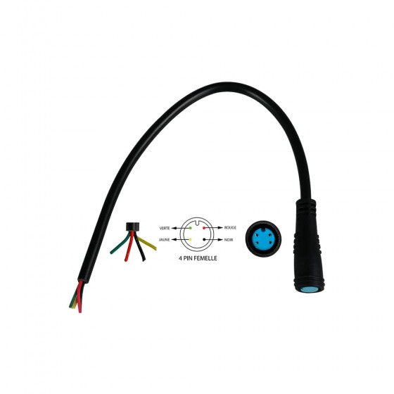 Connecteur étanche 2 à 6Pins Male ou Femelle