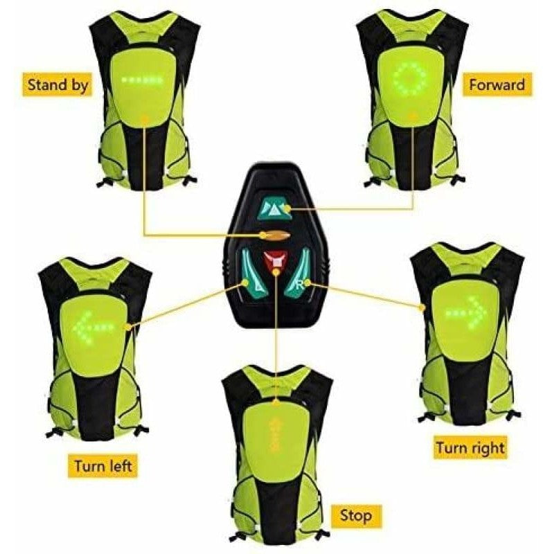 Sac à Dos LED, Avertissement de télécommande sans Fil LED Miscooter Accessoires