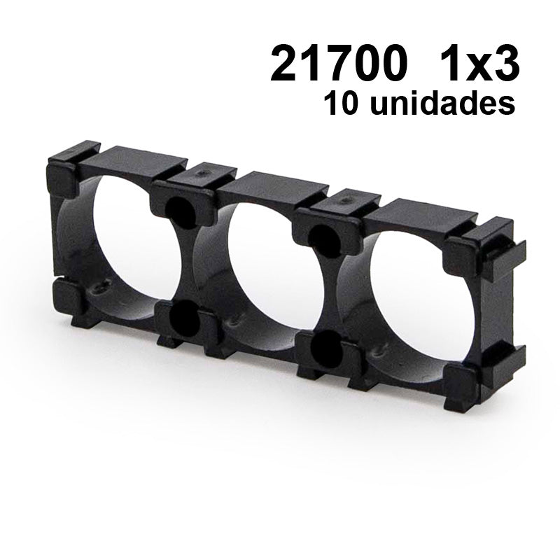 Holder Support cellules 21700 1×3 ou 1x2 (pack de 10)