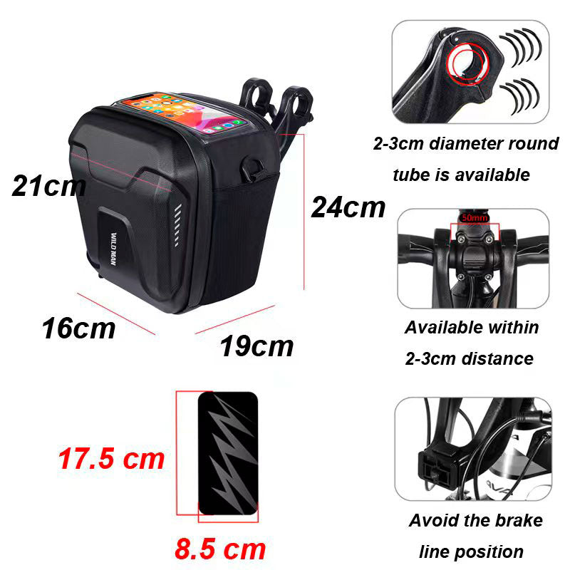 Sacoche détachable Wild Man 3L - Miscooter Accessoires