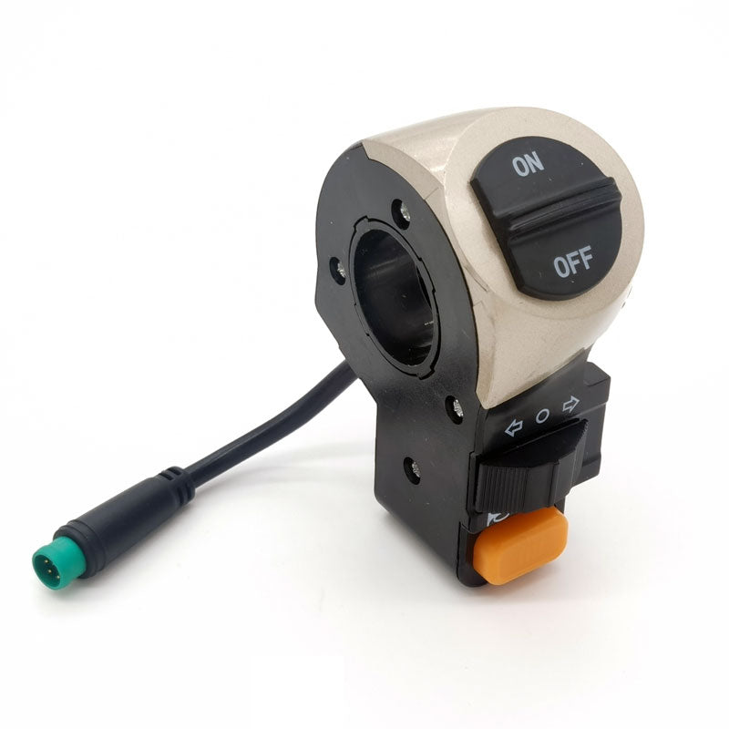 Bouton de guidon clignotants , feux et klaxon Miscooter électrique