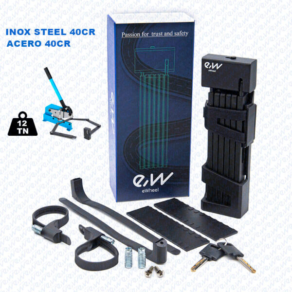 Cadenas pliable résistance 12 tonnes Miscooter