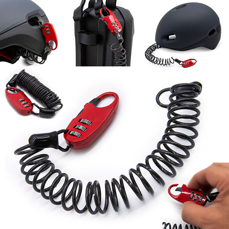 Antivol pour casques et sacs – Trottinettes électriques Miscooter