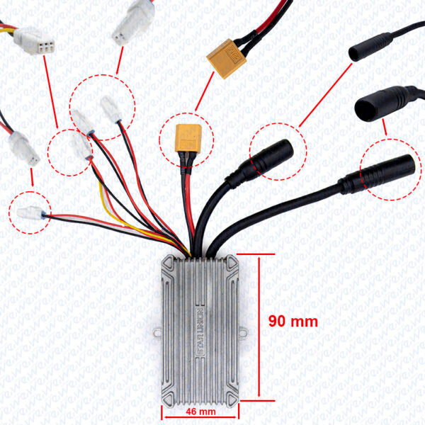 Contrôleur 48V 18A M6 –Ecoxtrem Bison Miscooter
