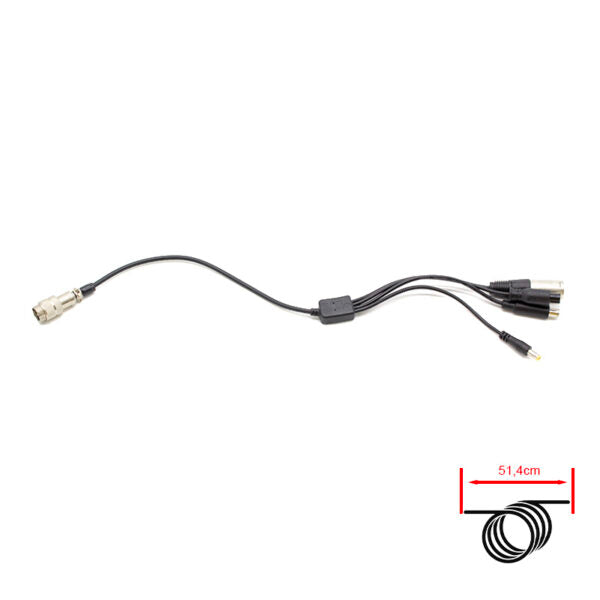 Câble convertisseur GX16 vers DC5,5 mm/DC8 mm/XLR/GX12 Miscooter 