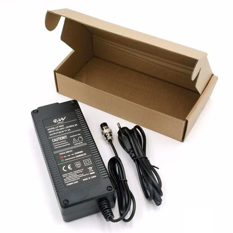 Chargeur Premium 52V 2A connecteur GX16 Miscooter chargeurs