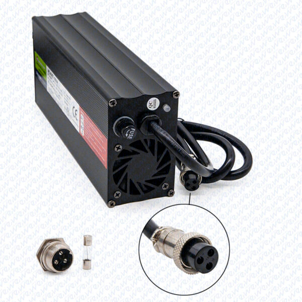 Chargeur rapide 60V 6.5A connecteur GX16 - Optimiser Minimotors Dualtron Miscooter