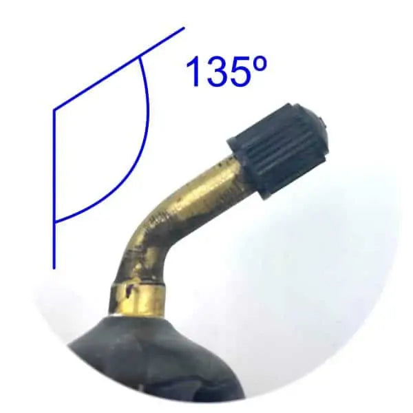 Chambre à air 10x3 - Valve courbe et droite Miscooter