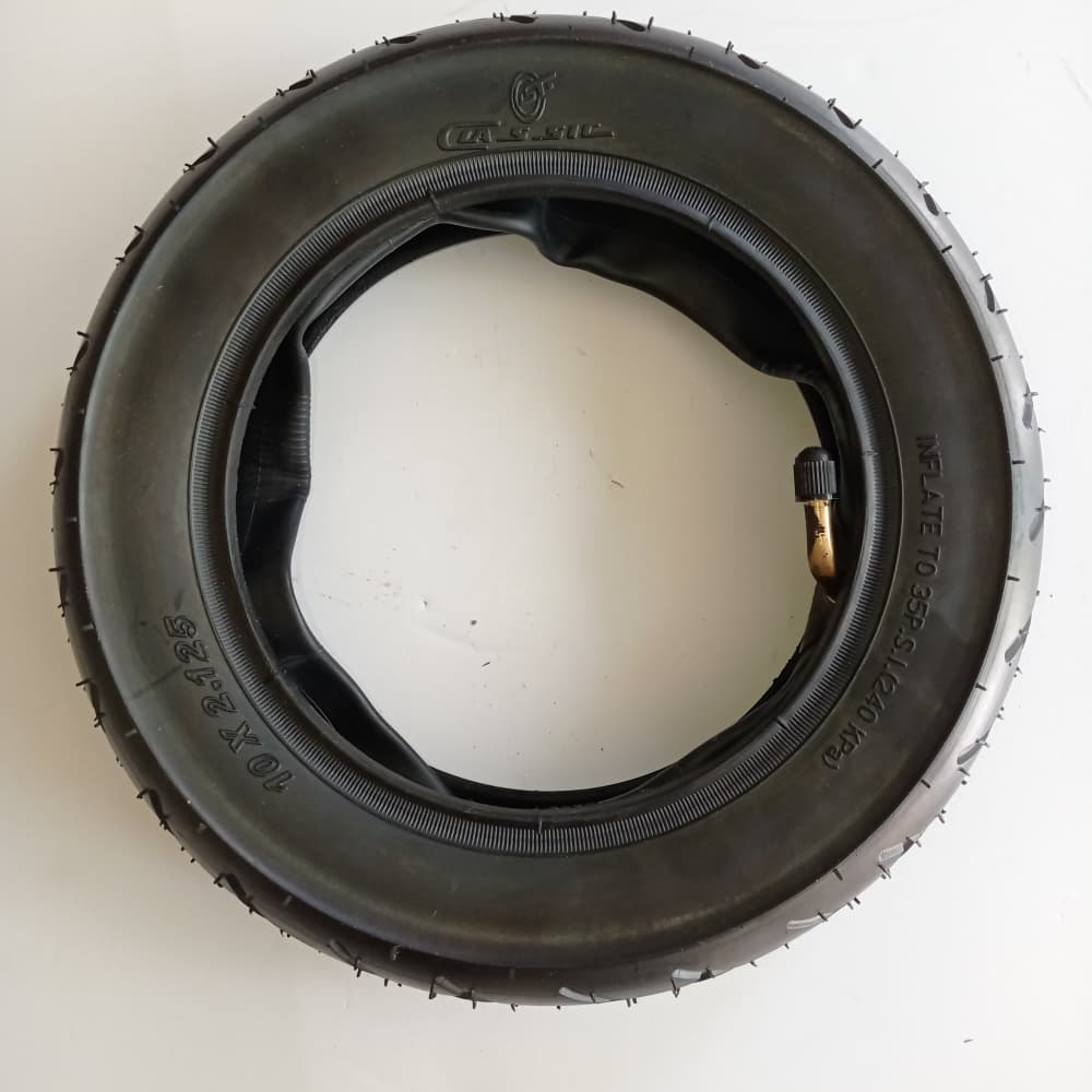 Pneu avec chambre 10 x 2.125 hoverboard 10 pouce Miscooter Roue