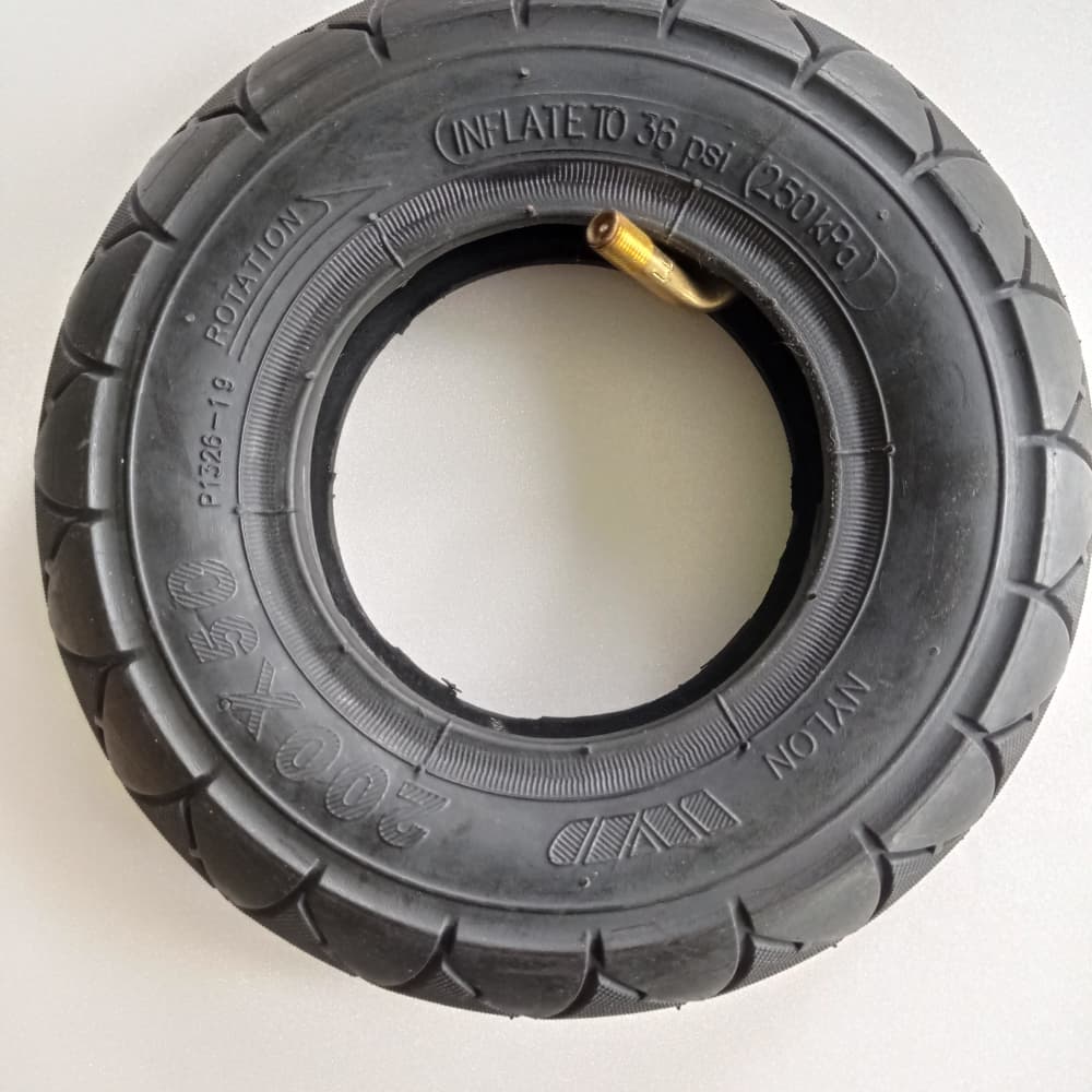 Pneu + Chambre à air 200x50 Smolt and co X 400 Miscooter Roue