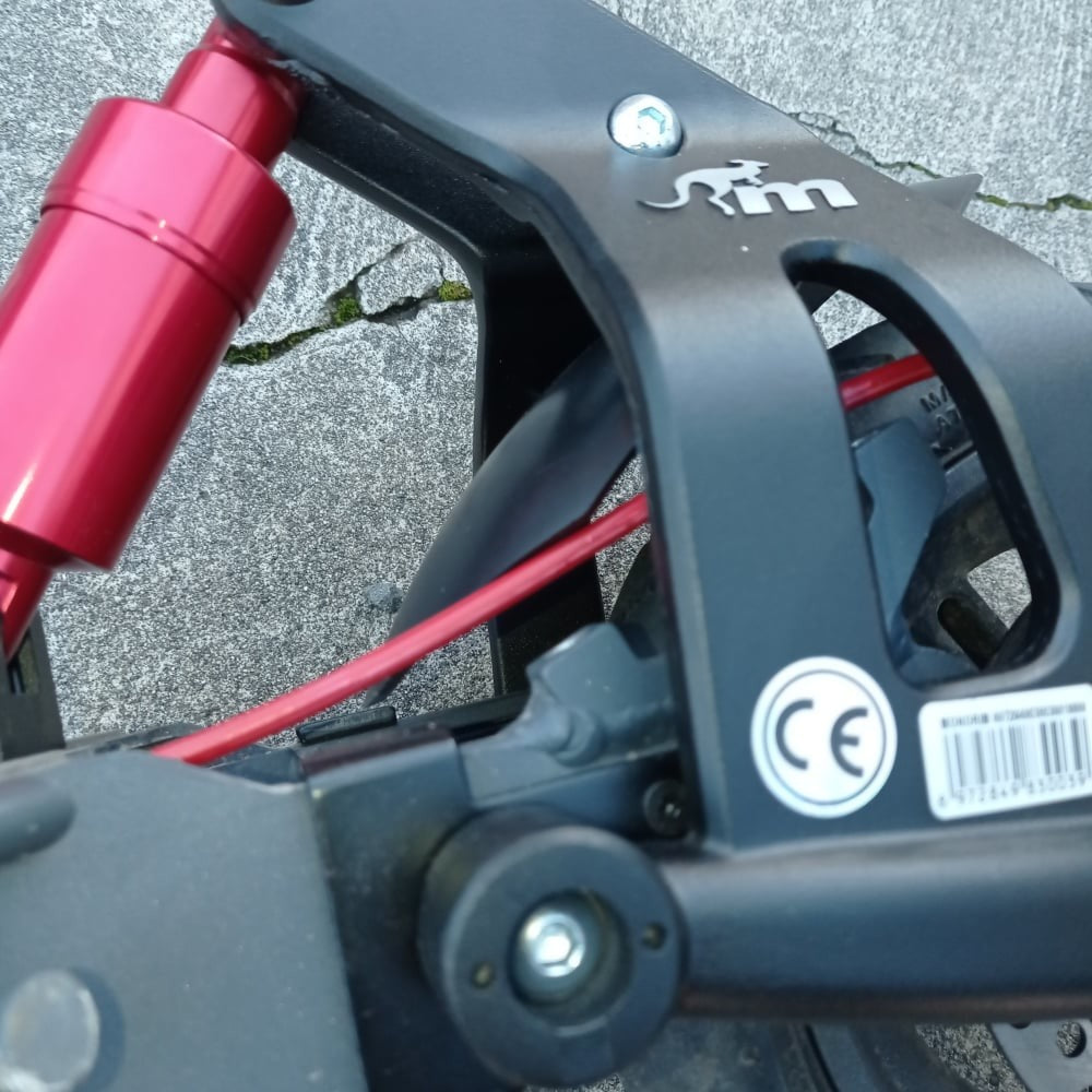 Suspension Arrière Monorim Noir et Rouge Miscooter Suspensions