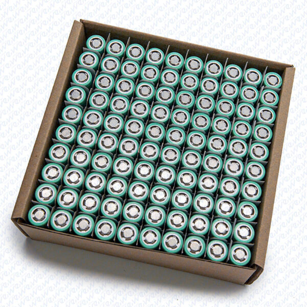 Cellule Li-ION EVE ICR18650-33V 3100mAh – 10A – BOITE DE 100 UNITÉS. Miscooter