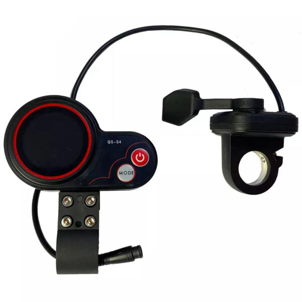 Écran d'affichage QS-S4 – 6 broches – avec accélérateur au pouce