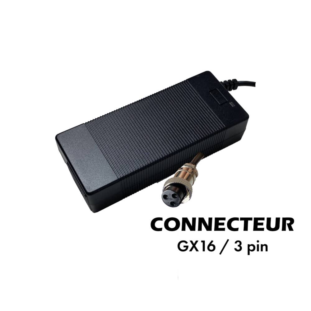 Chargeur 54.6V / 2A connecteur au choix Miscooter