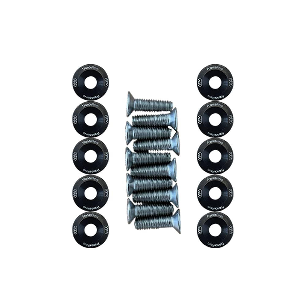 Lot de10 Vis + Rondelles fixation trottinette électrique Miscooter