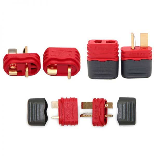 Connecteur T-DEAN Amass avec protecteur – Paquet de 10 unités. – Trottinettes électriques Miscooter