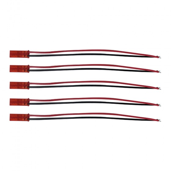 Câble prise JST syp 2 pin femelle x5 Miscooter