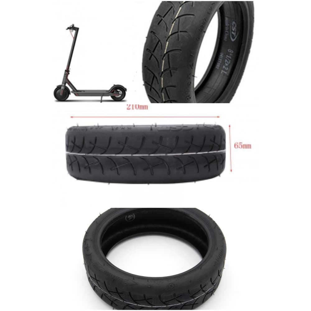 Pack CST V3 8,5x2 Pouces Pneu + Chambre à air M365 Miscooter pneu