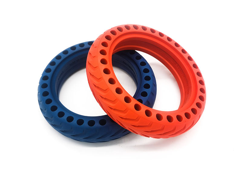 Pneu rouge pleins alvéolés M365 Miscooter Roue