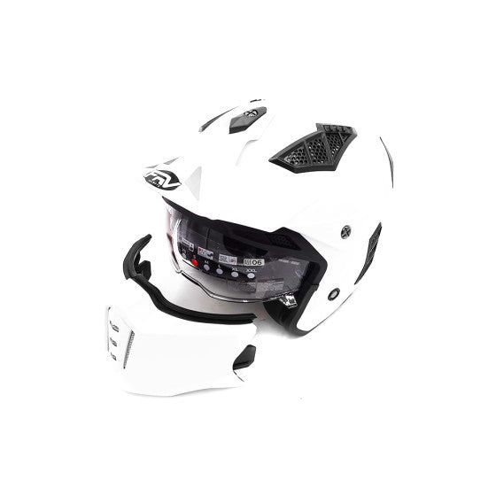 Casque street FRV blanc (taille S à XL) Miscooter casque