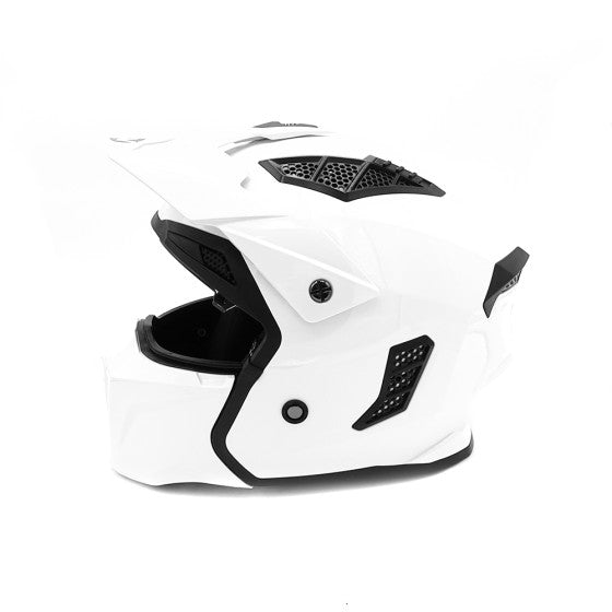 Casque street FRV blanc (taille S à XL) Miscooter casque