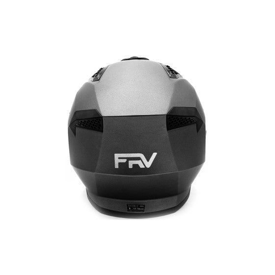 Casque street FRV gris métallique mat (taille S à XL) Miscooter casque