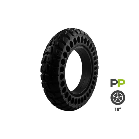 Pneu plein 10x2,50 - 36mm offroad Kugoo M4 M4 Pro Miscooter 