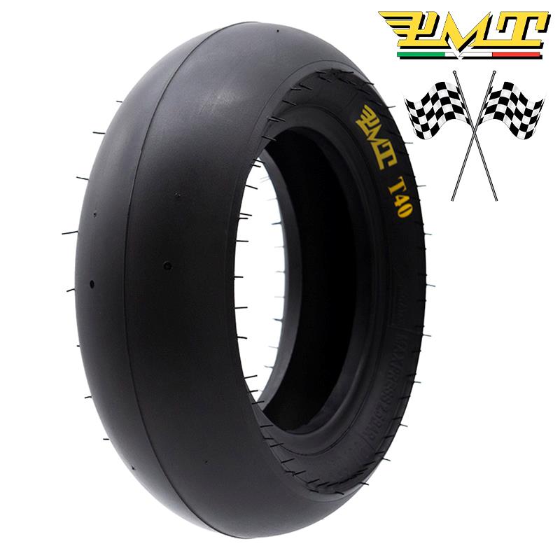 Pneu tubeless radial T40 Slick 90/65R6,5 [PMT] Miscooter pneu