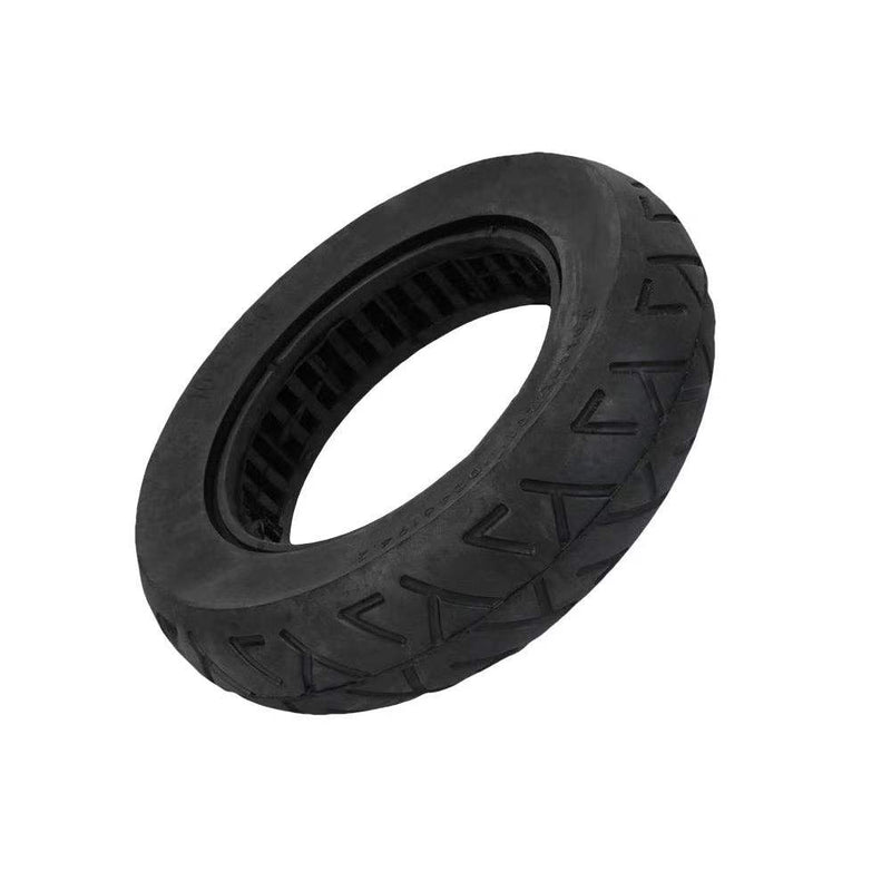 Pneu Plein 10x2,5 pour Ninebot MAX G30 - MIOLOE - Noir - Roue Solide de