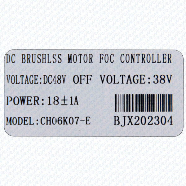 Contrôleur 48V 18A M6 –Ecoxtrem Bison Miscooter 