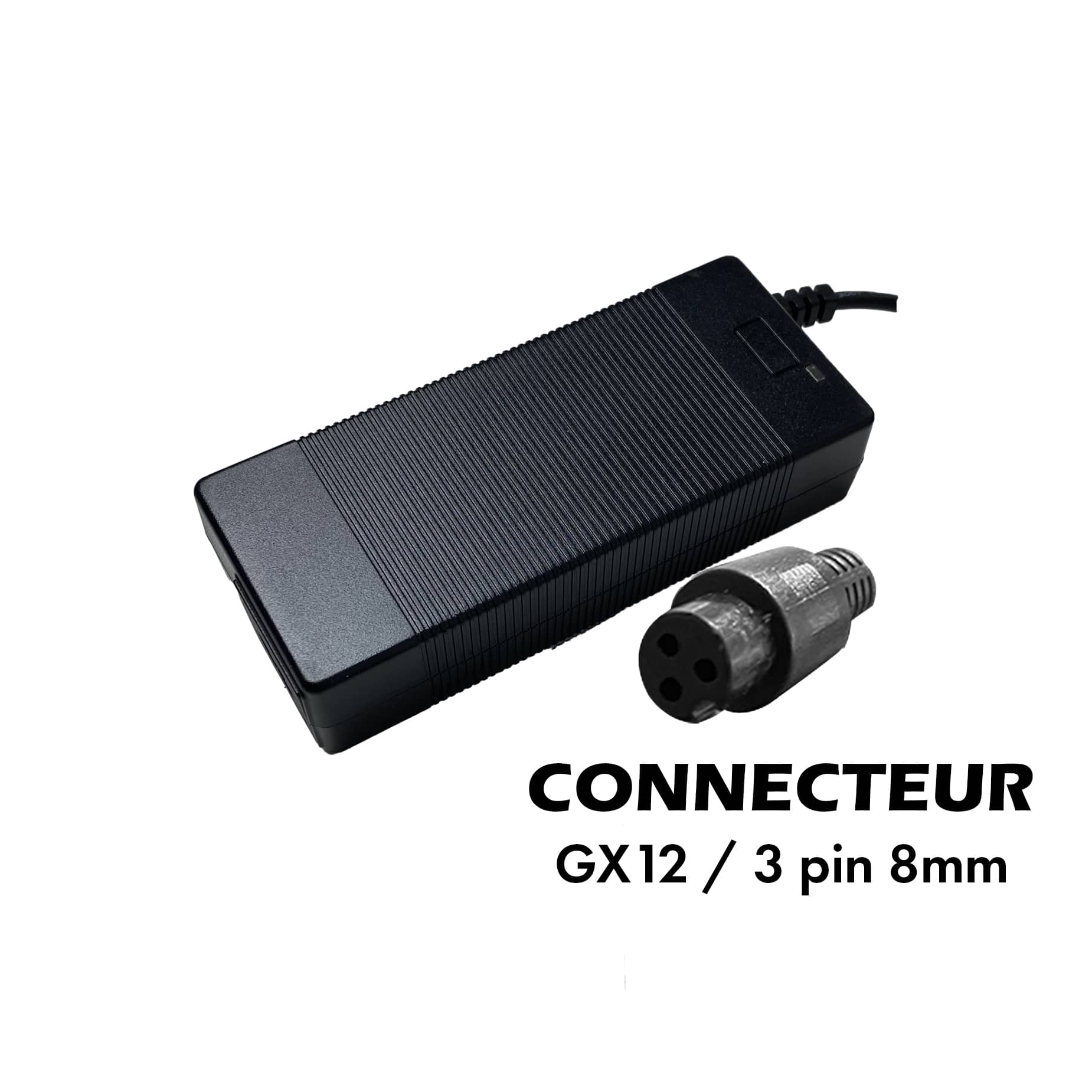 Chargeur 54.6V / 2A connecteur au choix Miscooter 