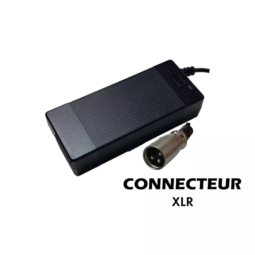 Chargeur 42V / 2A (connecteur XLR) Miscooter chargeurs