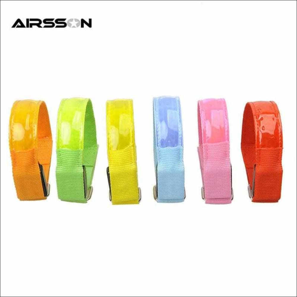 Bracelet Multi-couleurs lumières led pratique à porter et à enlever. Miscooter Accessoires