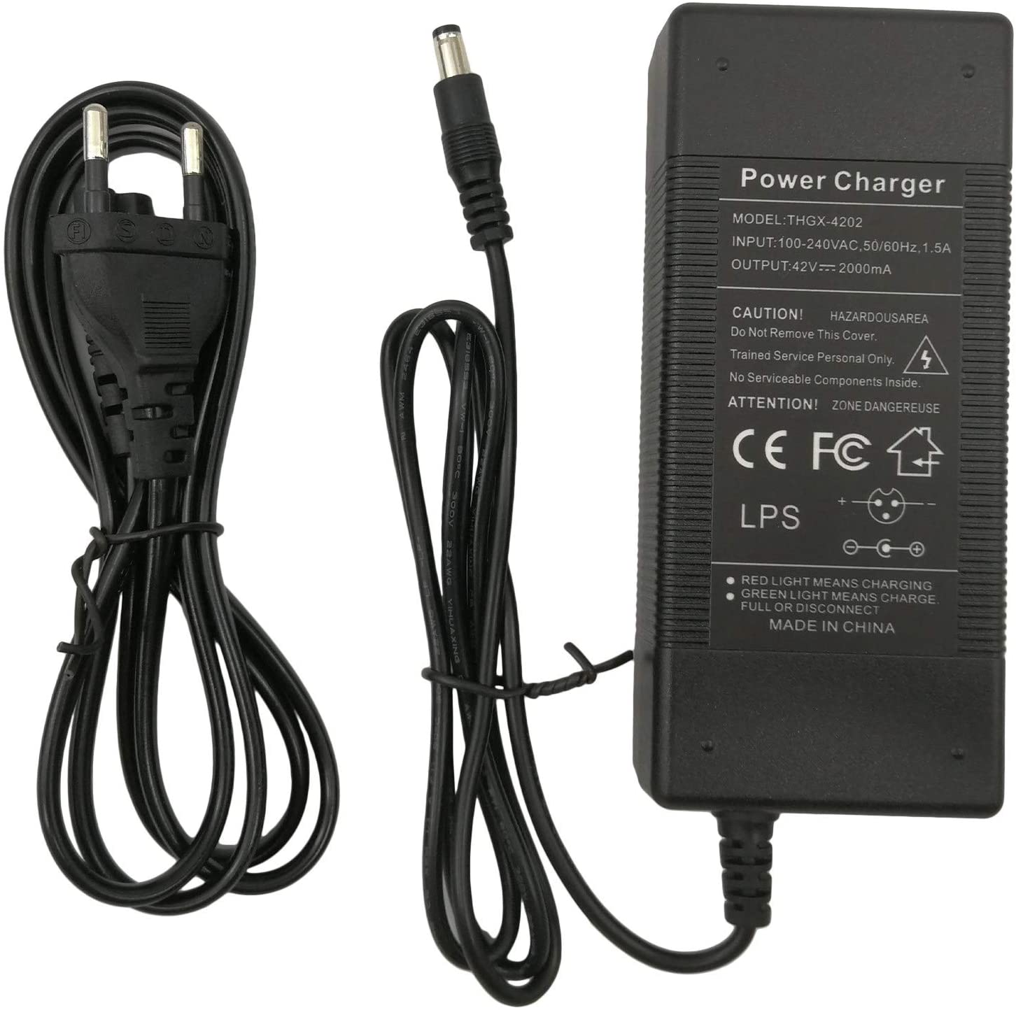 Chargeur pour trottinette électrique batterie li-ion
