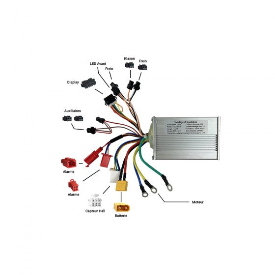 Kit contrôleur display câble Liviae 48v 23A Miscooter 