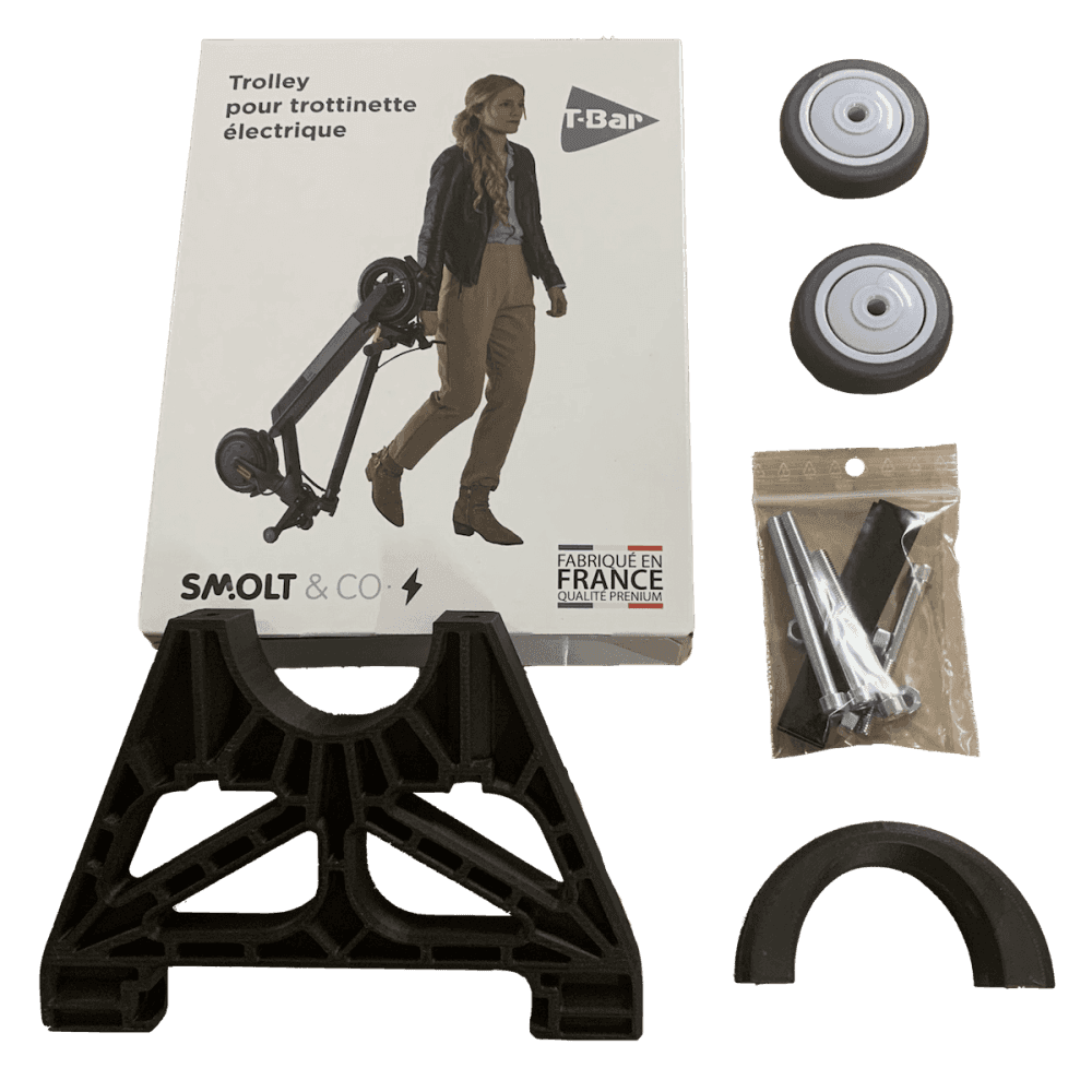 Smolt TBAR TROLLEY ADAPTABLE M365 - Carrello Trasporto Per Monopattino - Foto 8