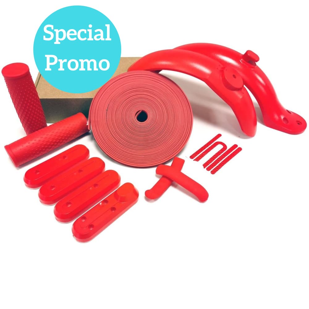 Kit Rouge Personnalisation Xiaomi M365 - Pro Miscooter M 365